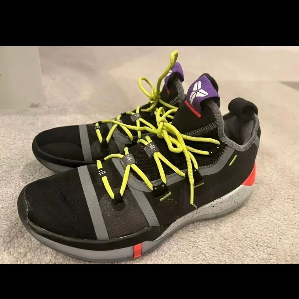 2018 NIKE AIR KOBE BRYANT AD EXODUS MAMBA CHAOS RACER BLACK [AV3555-003] 9.5